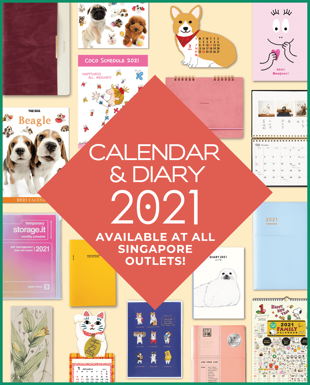 CALENDAR & DIARY 2021 | TOKYU HANDS